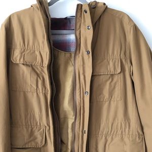 UNIQLO khaki colored jacket. Size M
